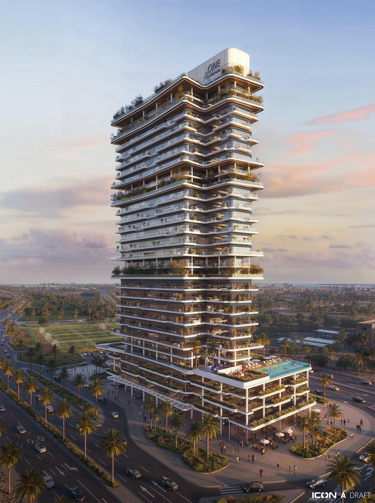 ONE Residence Al Reem Island rent options with stylish 1 to 4-bedroom apartments, modern interiors, and waterfront views